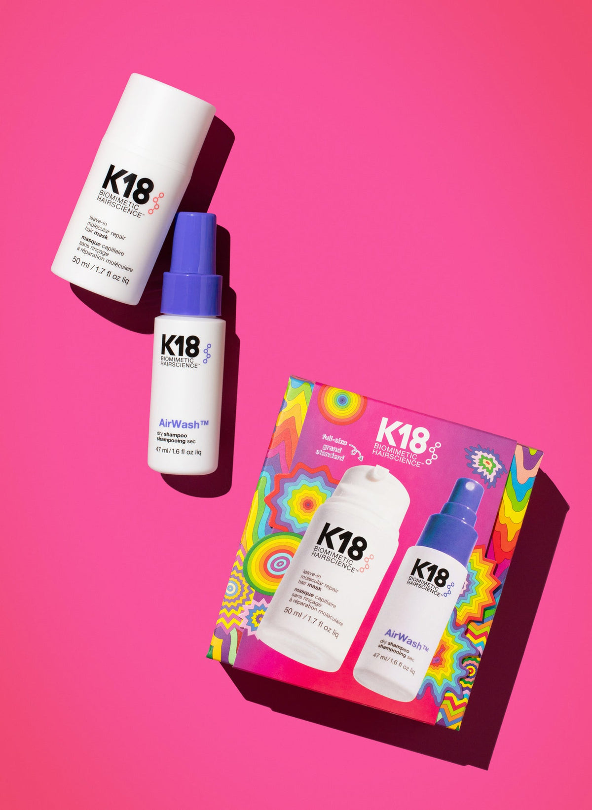 Fotografía oficial K18 Holiday 2026 Kit Repair + Refresh