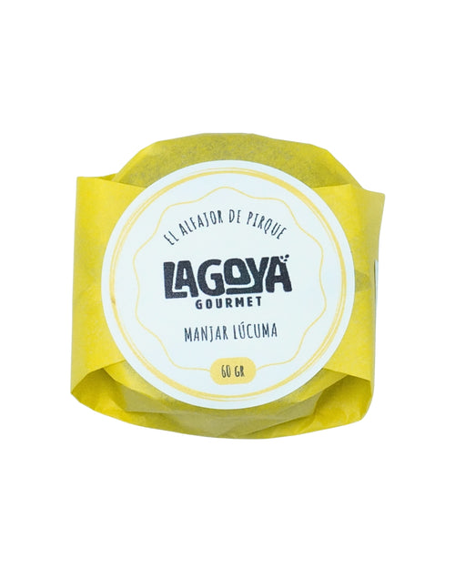 Alfajor Manjar Lúcuma 60 g - Lagoya Gourmet