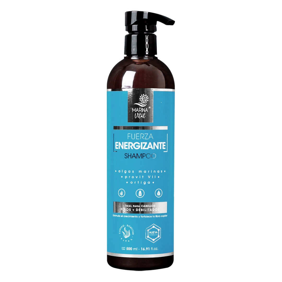 Shampoo Fuerza Energizante 500 ml | Marina Vital