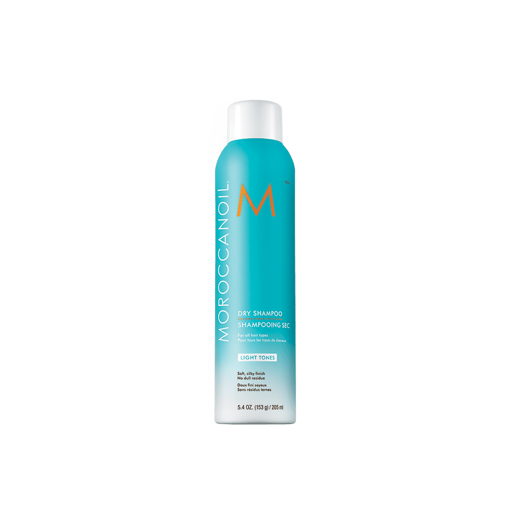 Moroccanoil Shampoo Seco Tonos Claros 205 ml — envase