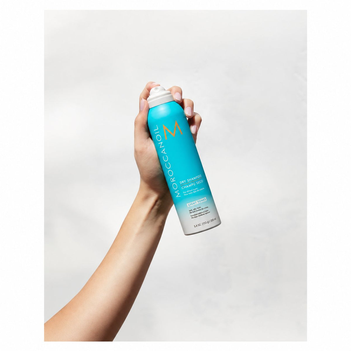 Moroccanoil Shampoo Seco Tonos Claros 205 ml — modo de uso