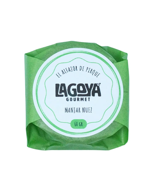 Alfajor Manjar Nuez 60 g - Lagoya Gourmet