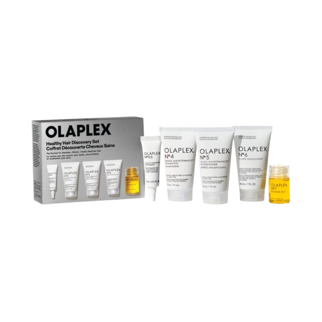 The Healthy Hair Discovery Set – Rutina Completa de Reparación y Brillo – Olaplex