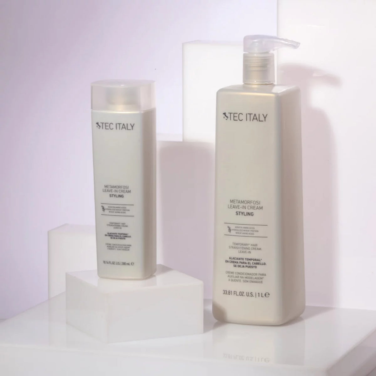 Metamorfosi Leave In Cream Alisado Temporal 300 ml | TEC ITALY