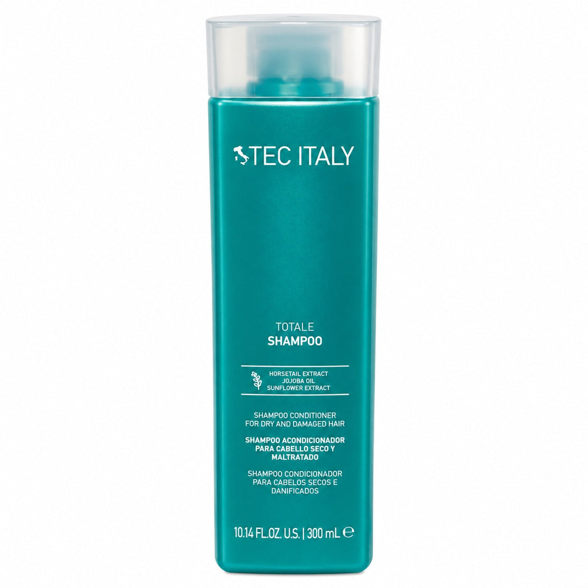 TEC ITALY Totale Shampoo — un solo frasco de 300 ml