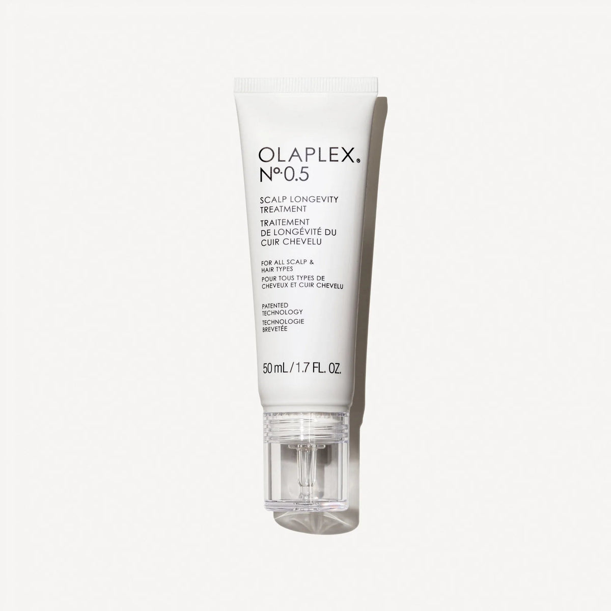 Olaplex N°.0.5 Scalp Longevity Treatment 50 ml – Suero Antiedad y Fortalecedor para el Cuero Cabelludo — detalle del envase
